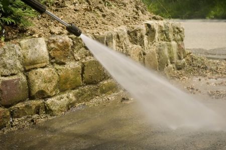 Spring pressure washing